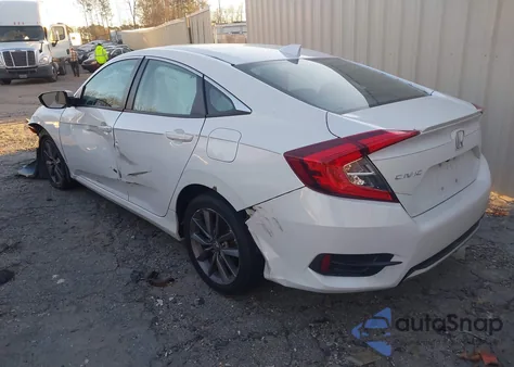 2019 Honda Civic Ex-L из США, поврежденный, VIN 19XFC1F7XKE017555